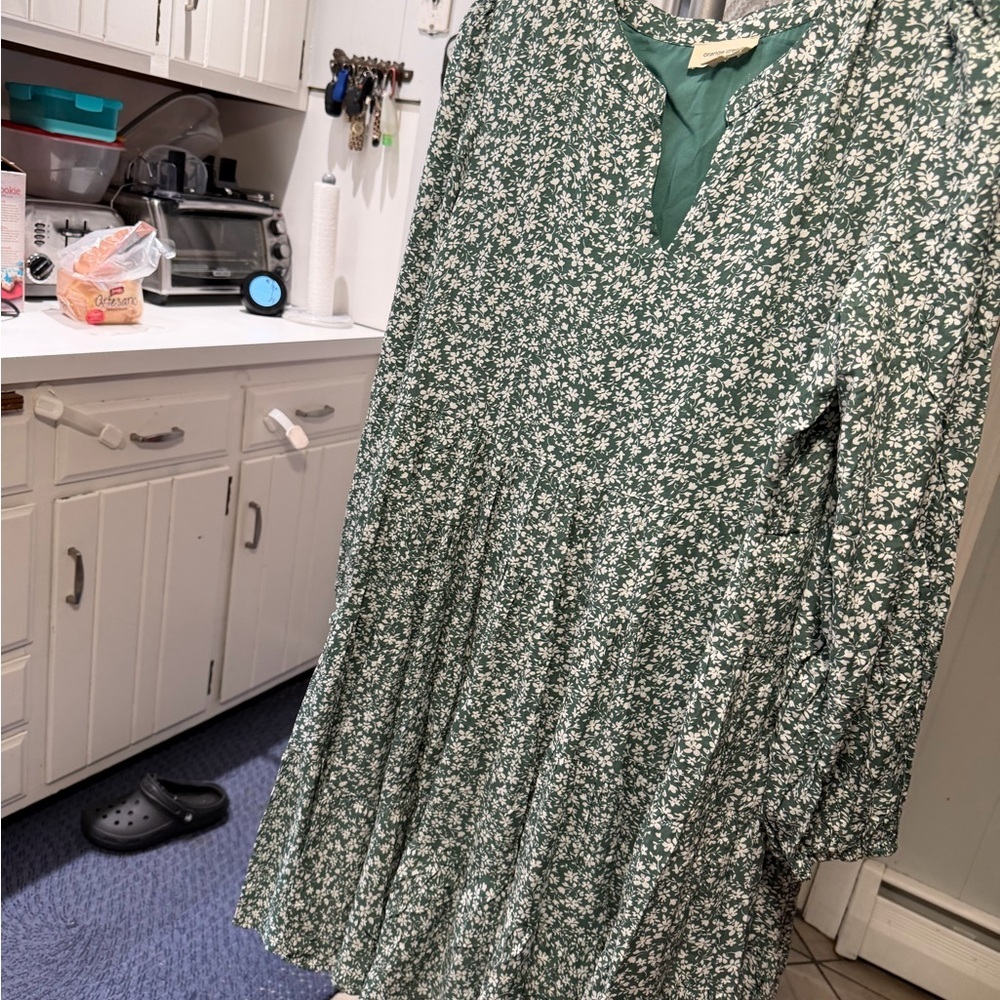 Orange Creek Long Sleeve Floral Dress